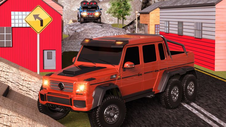 Mountain Climb 4x4 Jeep Game游戏截图