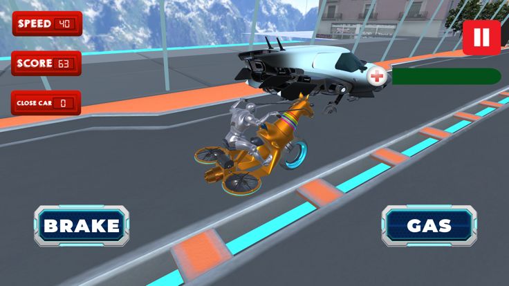 Sci-Fi Traffic Racer游戏截图