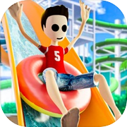 水滑道上坡公园3D模拟人生icon