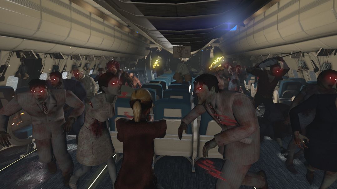 Zombies on a Plane游戏截图