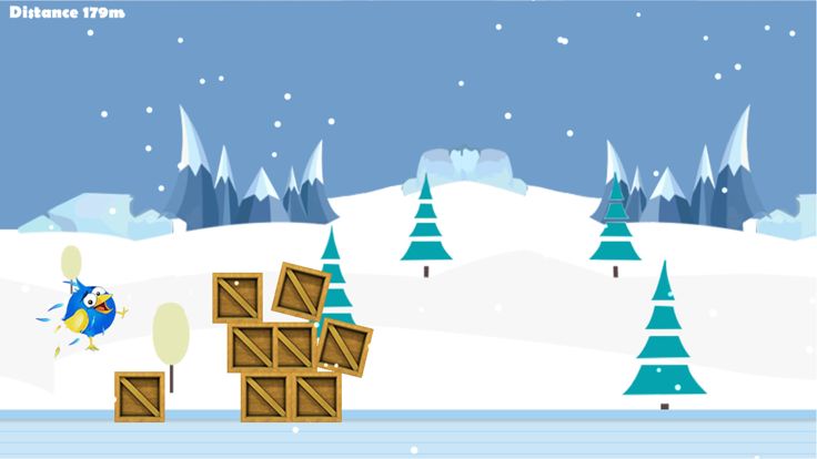 Tap to Jump: Bird Run游戏截图