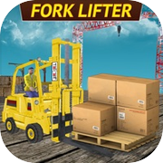 驱动叉车运输司机Sim 3Dicon