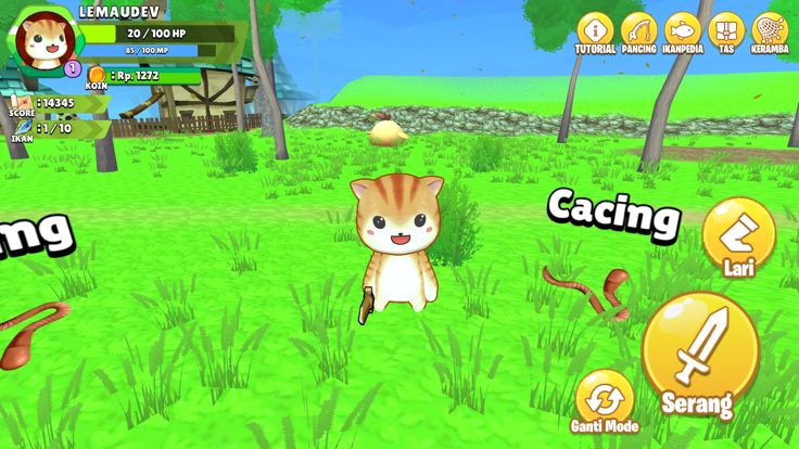 Simulator Kucing Mancing 3D游戏截图