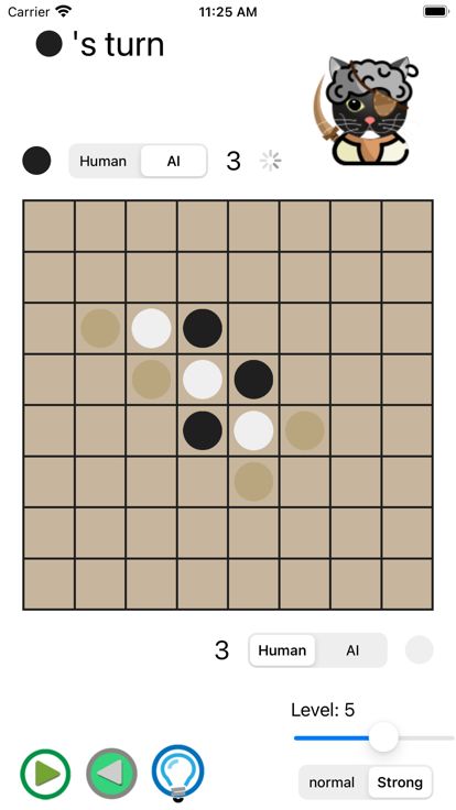 黑白棋貓Othello游戏截图