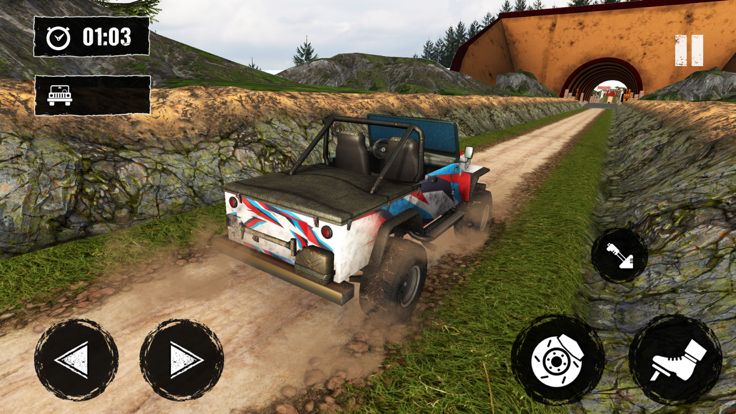 越野吉普车xtreme挑战游戏截图
