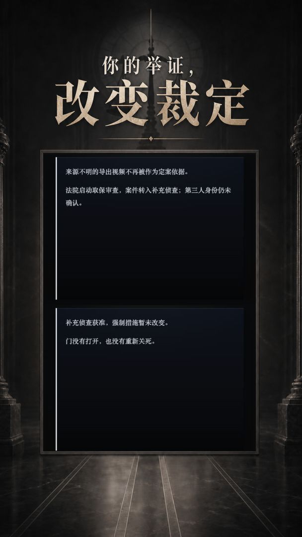 证词之后游戏截图