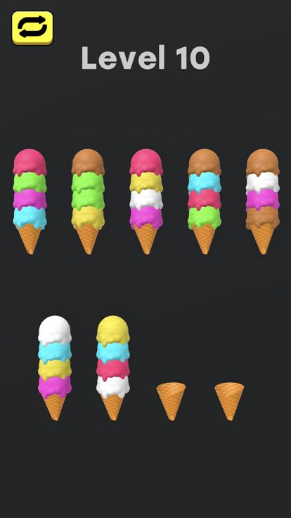 Ice Cream Sort游戏截图