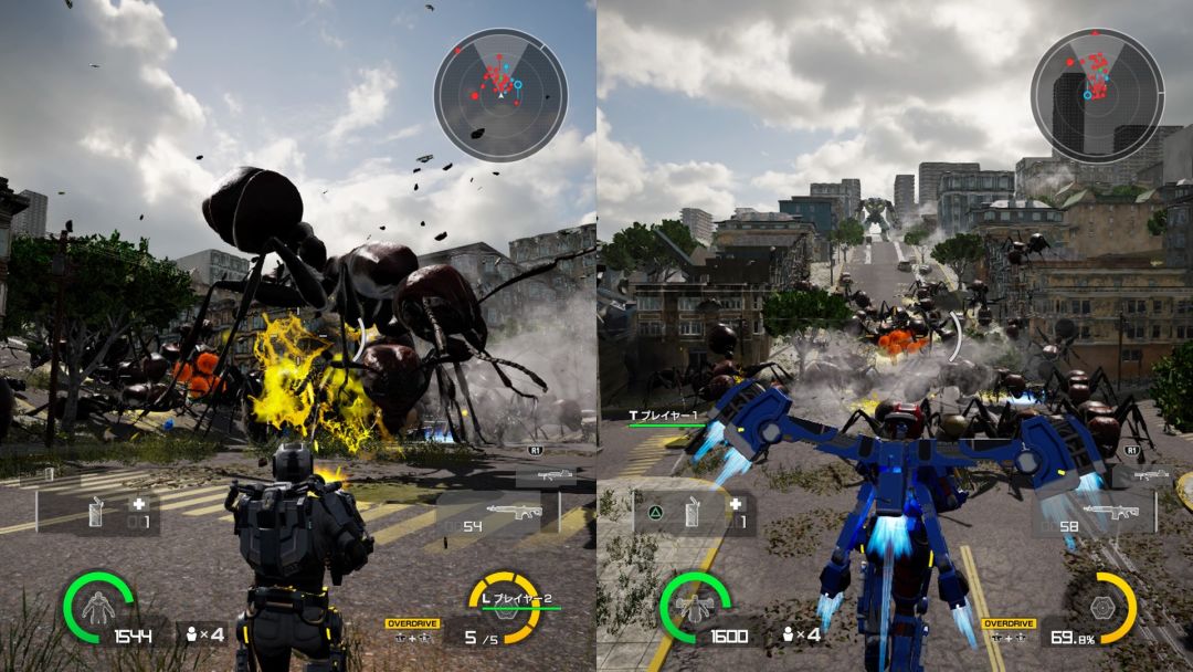 EARTH DEFENSE FORCE: IRON RAIN游戏截图