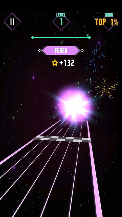 RhythmJelly: Music Rush Game游戏截图