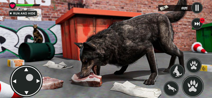Wild Life Simulator Wolf Games游戏截图
