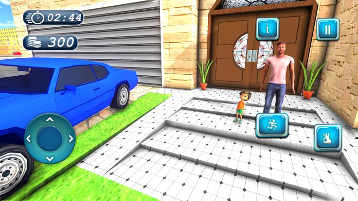 Virtual Single Dad Family Sim游戏截图