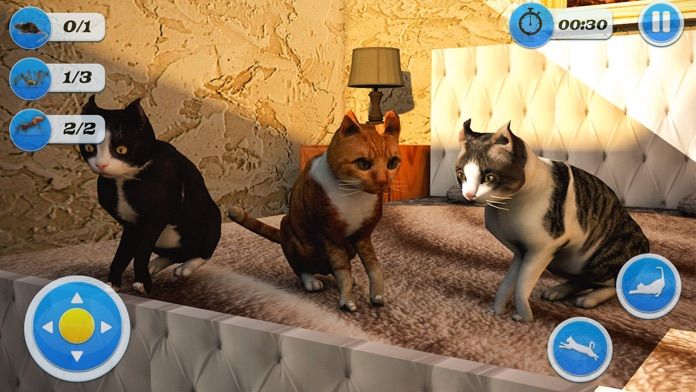 猫模拟器2018年：大鼠VS猫游戏截图