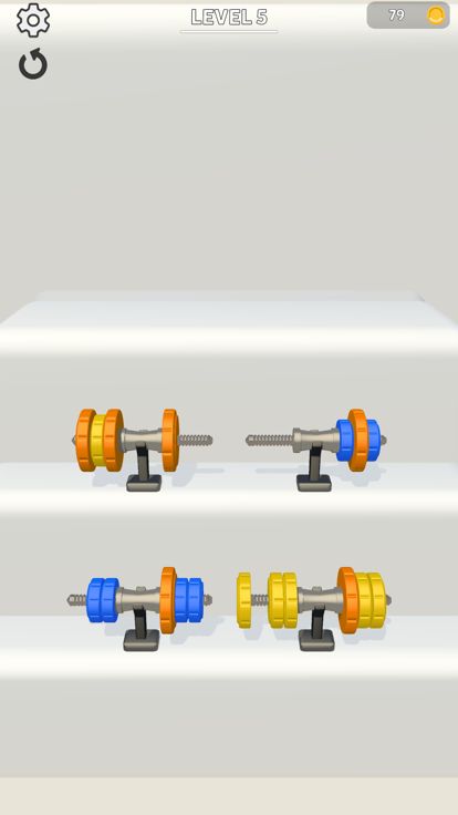 Barbell Sort游戏截图