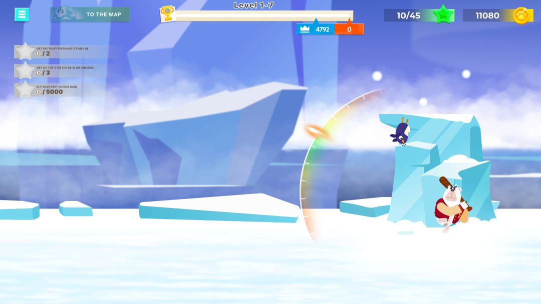 Bouncemasters 2: Pengu Throw游戏截图