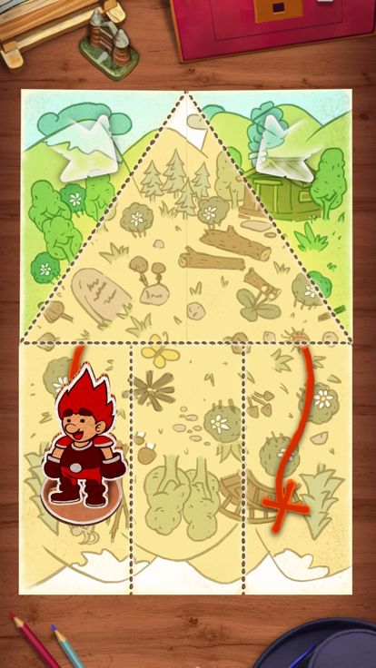 Fold my Way: Fun Paper Folding游戏截图