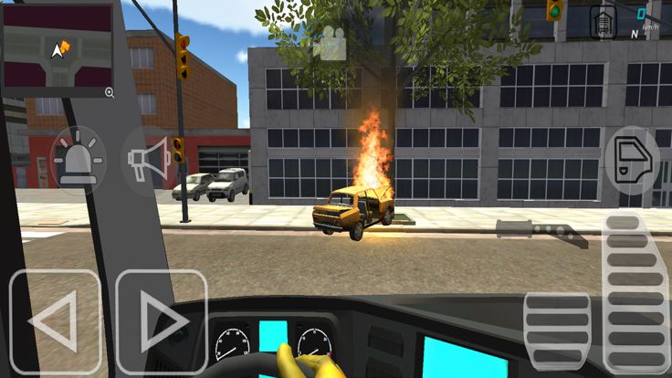 消防车模拟器 - 卡车游戏 2021游戏截图