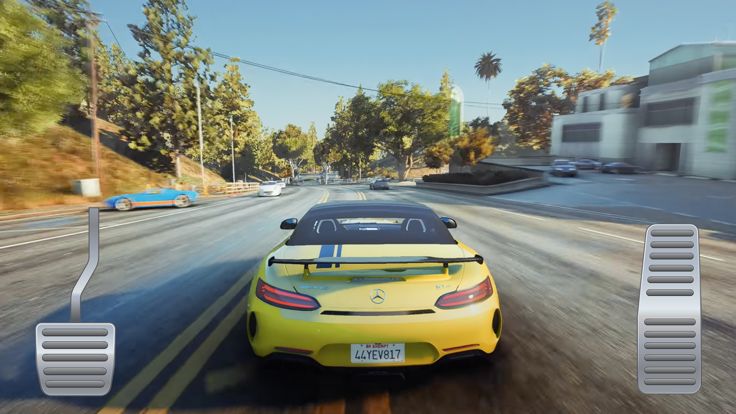 AMG Taxi Racing游戏截图