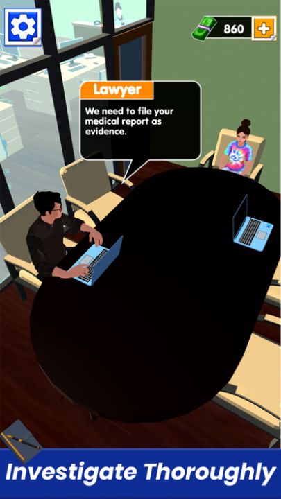 Lawyer Life 3D - Court Master游戏截图