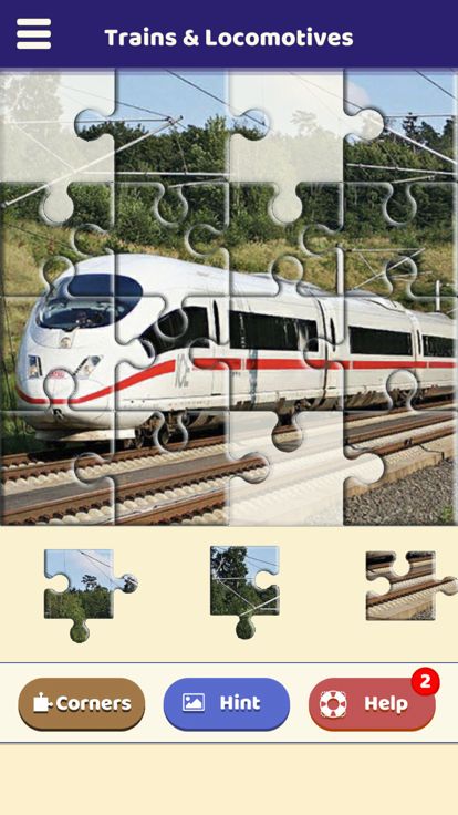 Trains & Locomotives Puzzle游戏截图