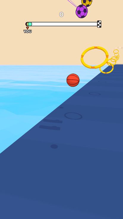 Hoop Race 3D!游戏截图