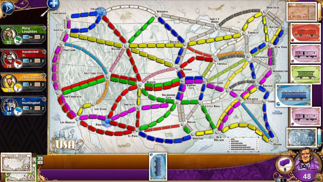 Ticket to Ride: Classic Edition游戏截图