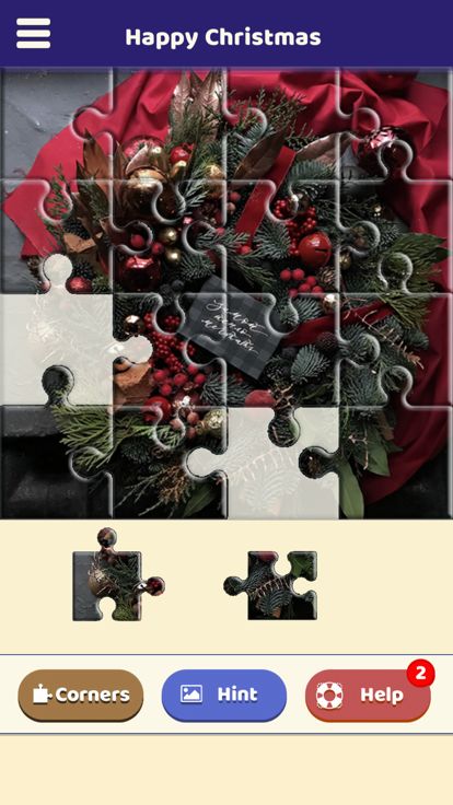 Happy Christmas Jigsaw Puzzle游戏截图