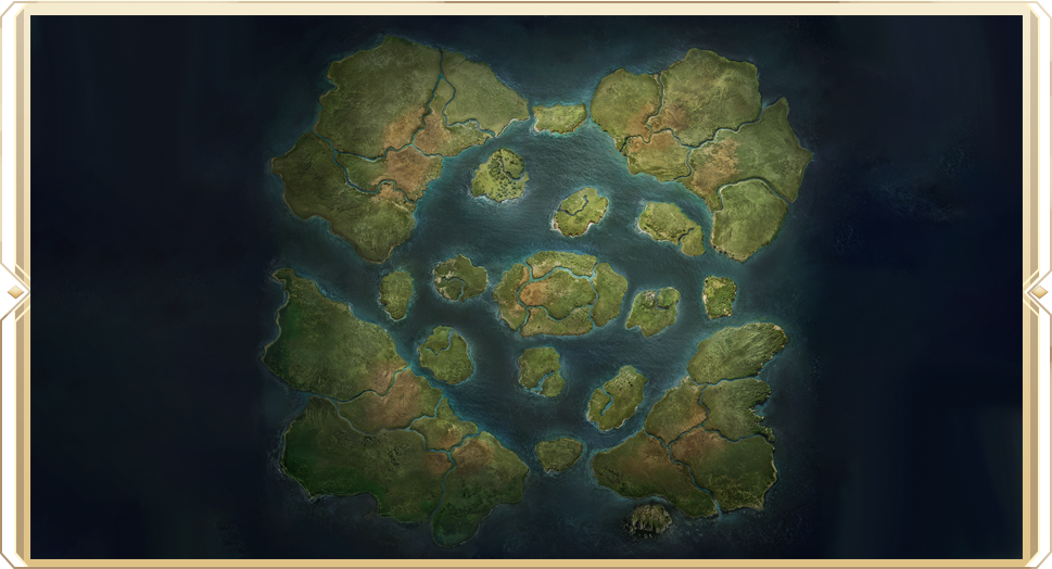 无垠瀚海 星罗列岛