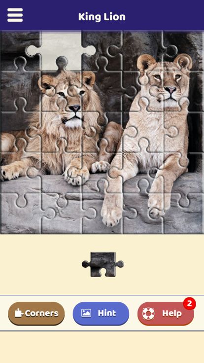 King Lion Puzzle游戏截图
