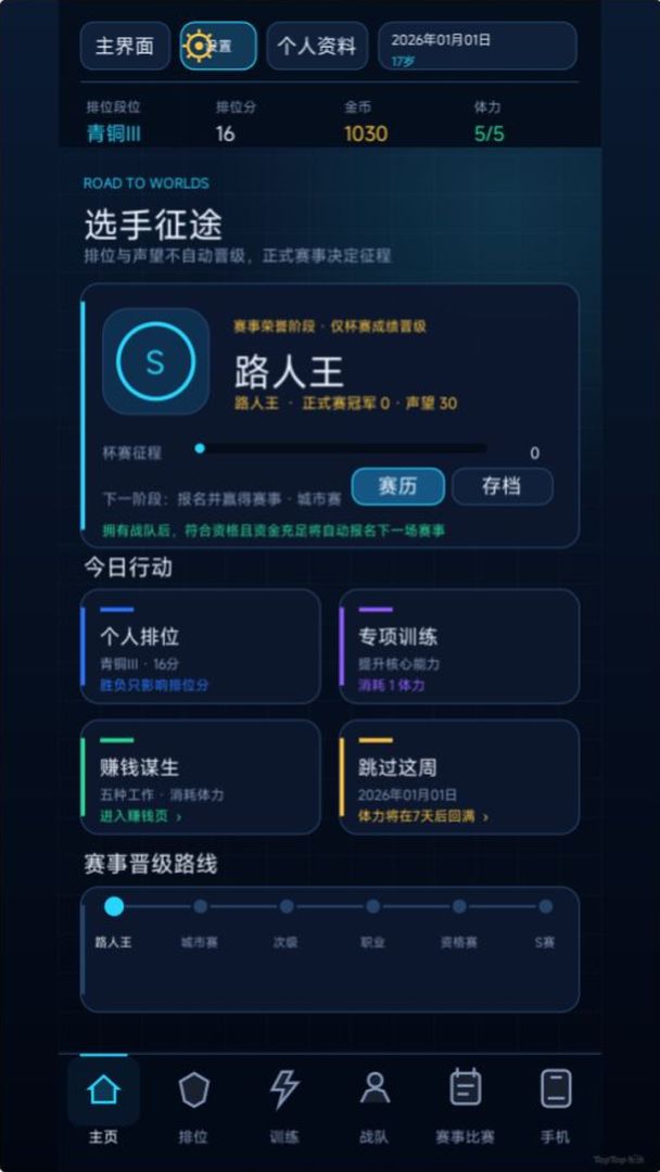 从路人王到S赛游戏截图