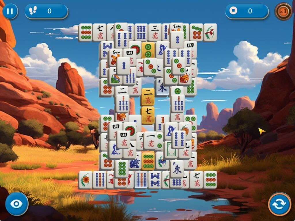 Mahjong Travel游戏截图