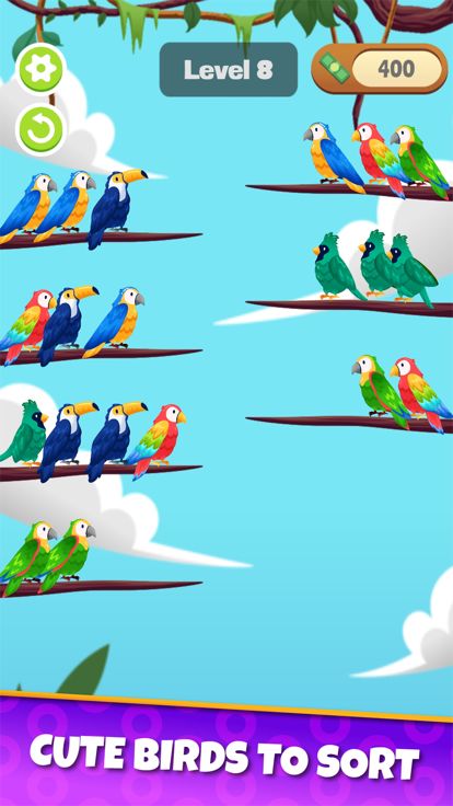鸟类分类谜题:分类游戏游戏截图