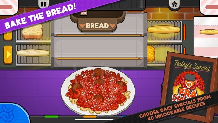 Papa's Pastaria To Go!游戏截图