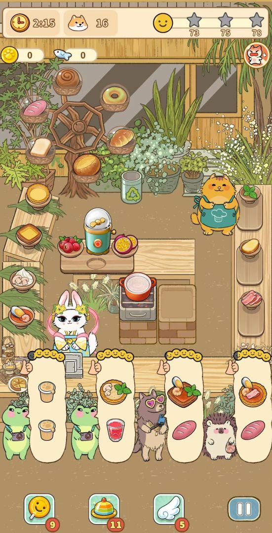 闪闪喵厨房游戏截图