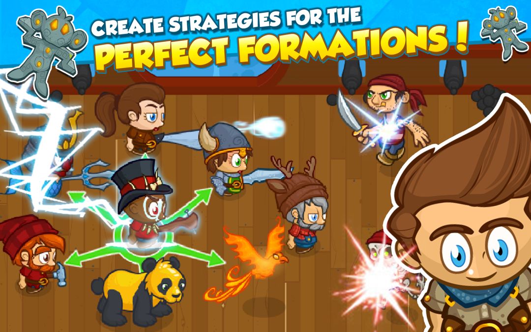 Crusaders of the Lost Idols游戏截图