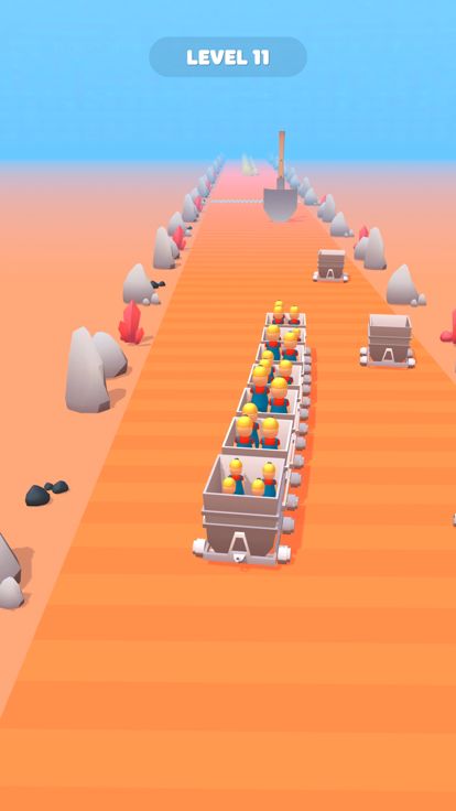 Minecart Stack游戏截图