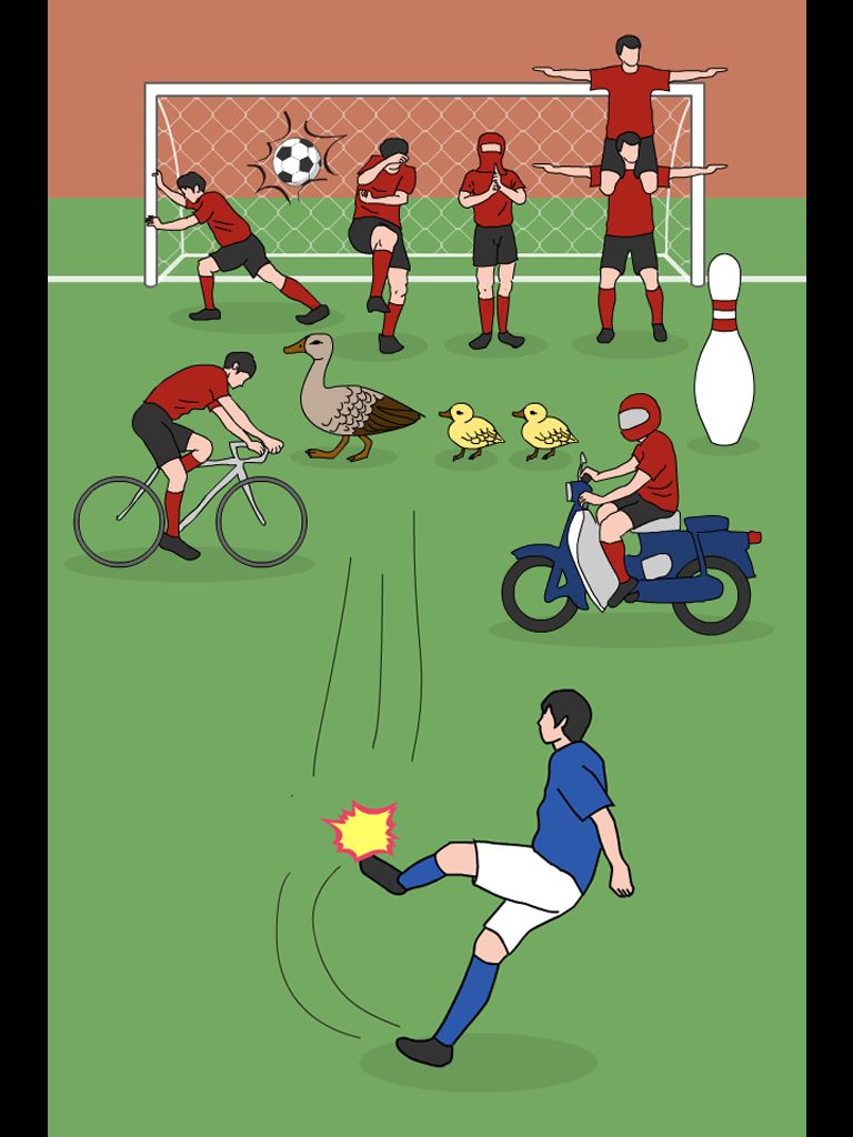 奇怪的任意球游戏截图