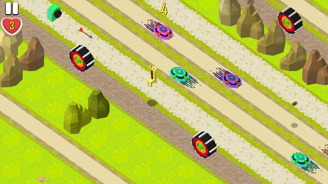 Unico’s Road Crossing游戏截图