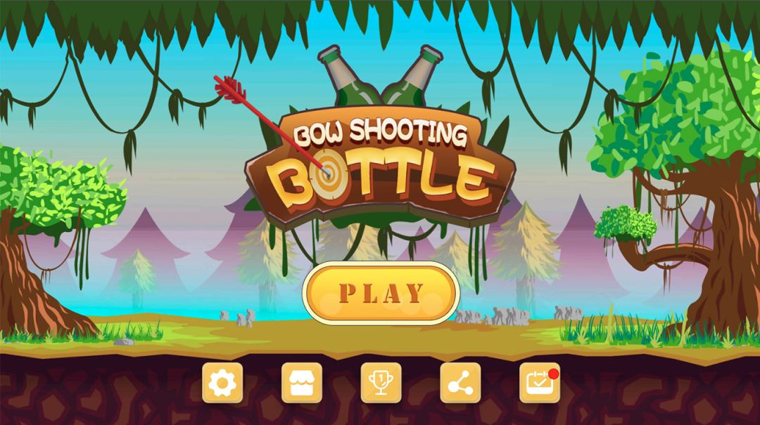 弓箭手与瓶游戏截图