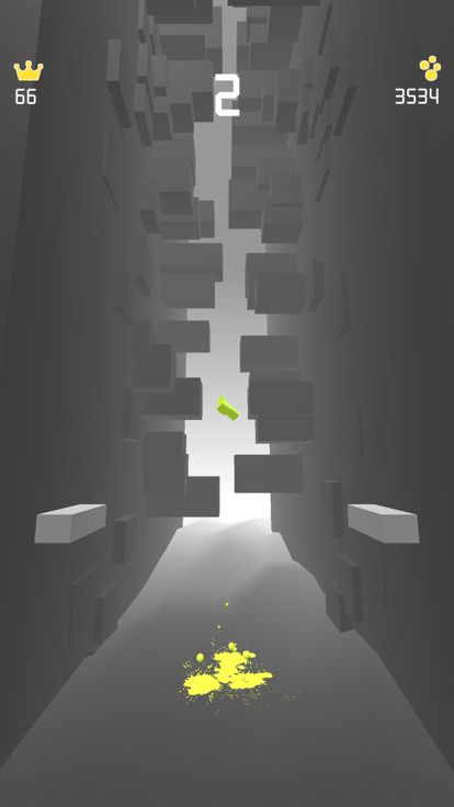 跳一跳小游戏 - 果冻方块弹一弹游戏截图