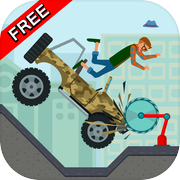 Wheels Hill Crash Test Simulator 2D