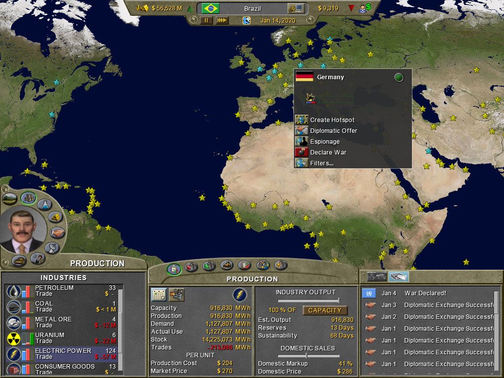 Supreme Ruler 2020 Gold游戏截图