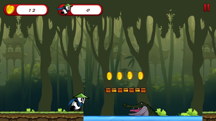 Panda Adventure Run and Jump游戏截图