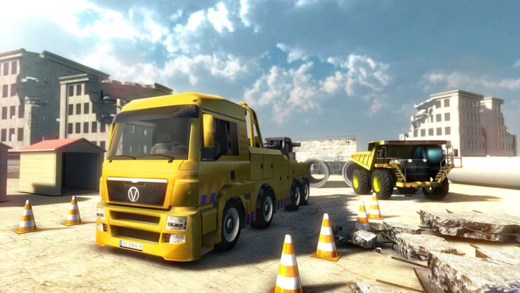 工程吊车停车大挑战之高清3D版游戏截图