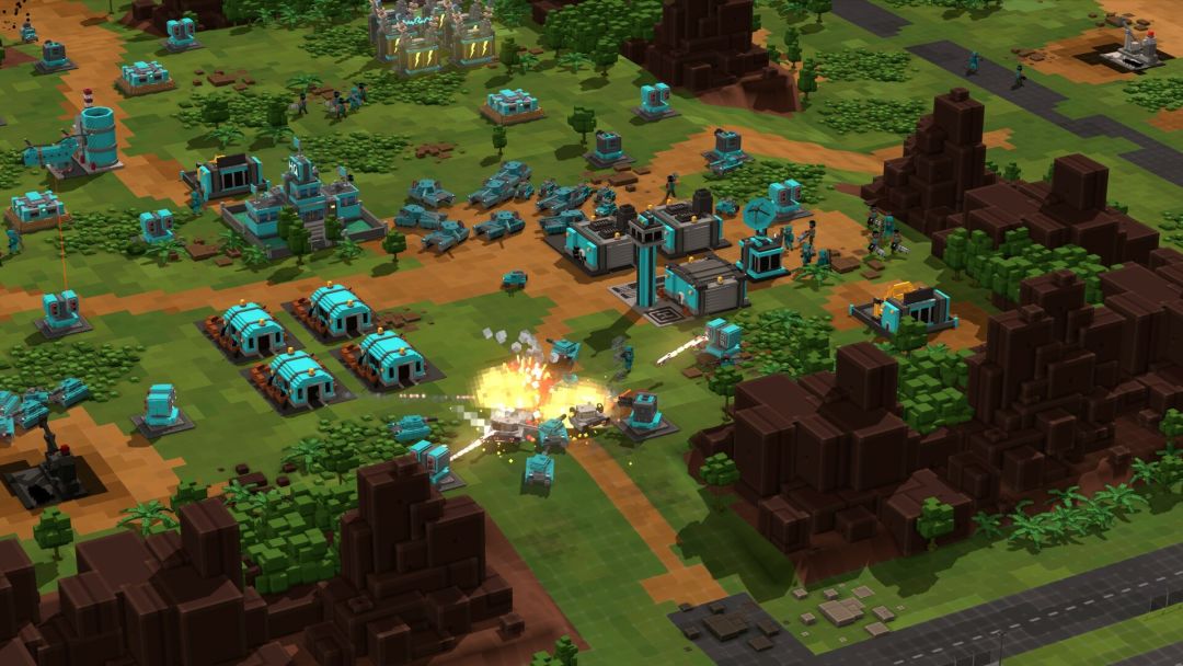 9-Bit Armies: A Bit Too Far游戏截图