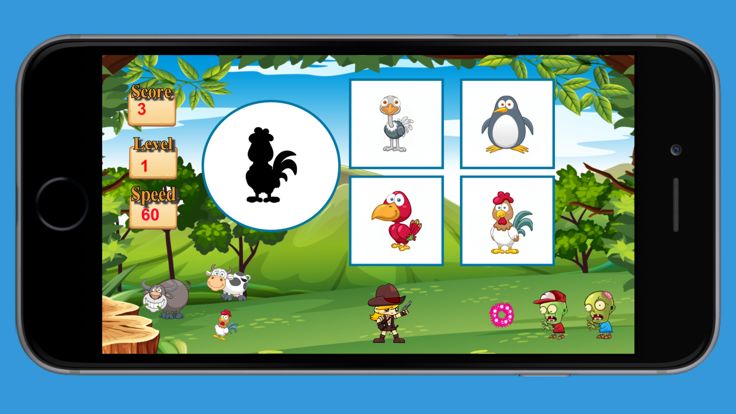 Guess Picture in Zombie Forest游戏截图