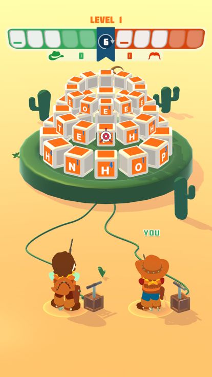 Cowboy Word Duel游戏截图