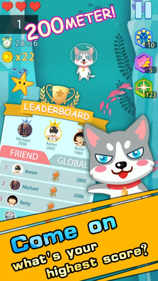 天天向下冲游戏截图