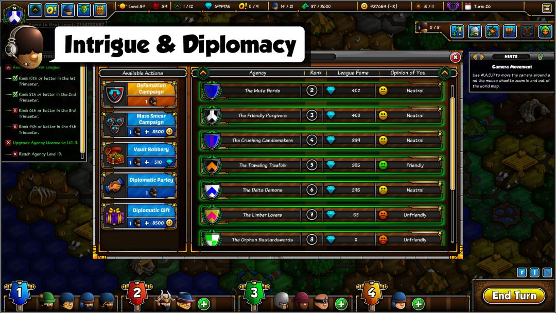 Epic Manager - Create Your Own Adventuring Agency!游戏截图