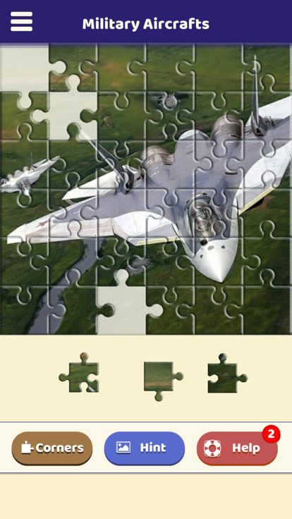 Military Aircrafts Puzzle游戏截图