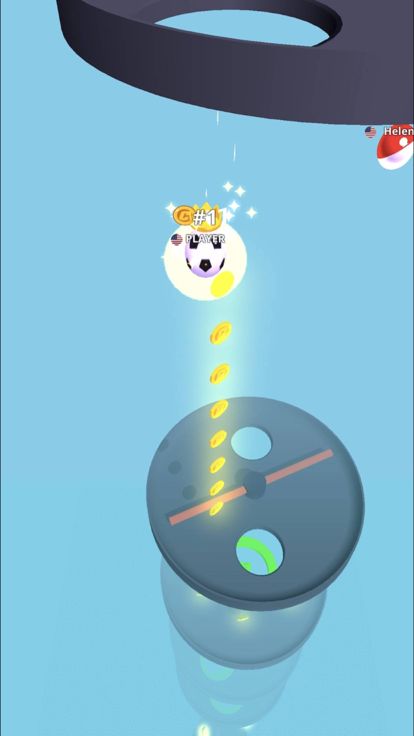 Free Fall Run.io游戏截图